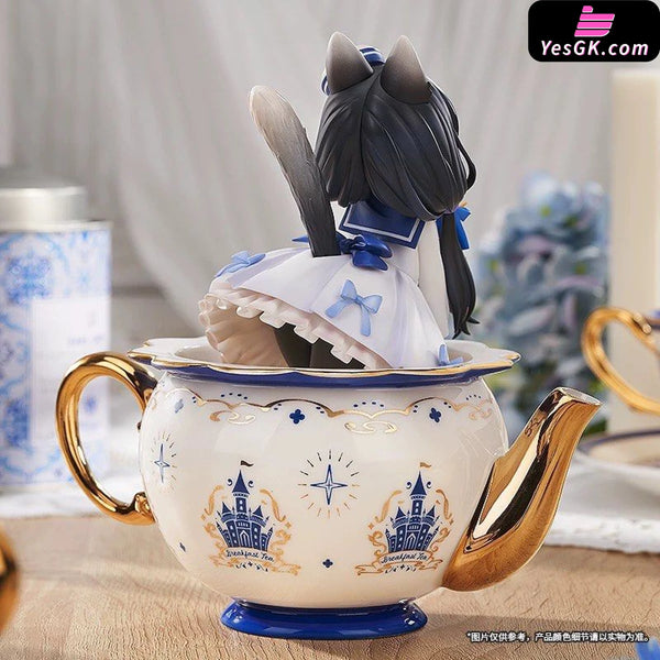 Tea Party Cat Series Li Hua Cat & British Shorthair Cat & Cow Cat Figure - RIBOSE [In-Stock] - Others