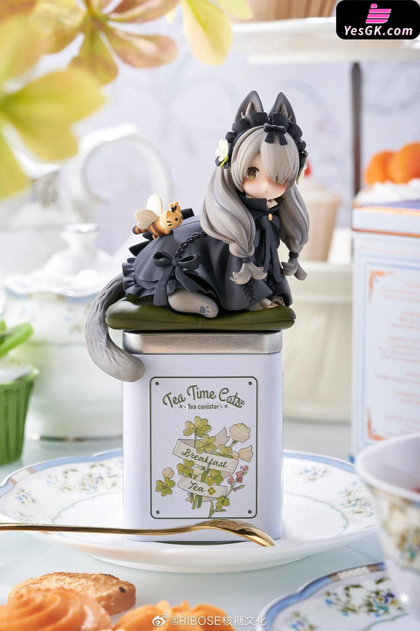 Tea Party Cat Series Li Hua Cat & British Shorthair Cat & Cow Cat Figure - RIBOSE [In-Stock] - Others