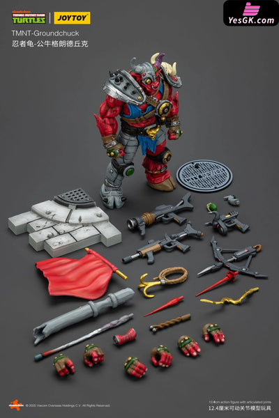 Teenage Mutant Ninja Turtles Dirtbag & Groundchuck & Rahzar JT01505 JT01512 JT01529 (Licensed) Action Figure - JOYTOY