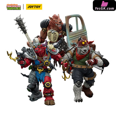Teenage Mutant Ninja Turtles Dirtbag & Groundchuck & Rahzar JT01505 JT01512 JT01529 (Licensed) Action Figure - JOYTOY
