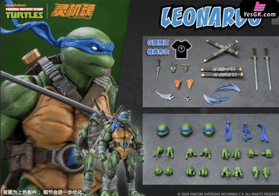 Teenage Mutant Ninja Turtles Leonardo & Raphael (Licensed) Action Figure - LING JIHUN Studio [Pre-Order] Full Payment