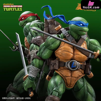 Teenage Mutant Ninja Turtles Leonardo & Raphael (Licensed) Action Figure - LING JIHUN Studio [Pre-Order] Others