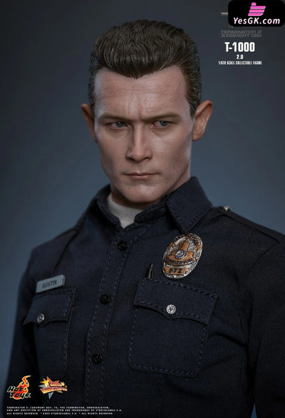 Terminator 2: Judgment Day T-1000 (2.0) 1/6Th Scale Collectible Figure Mms774 - Hottoys Studio