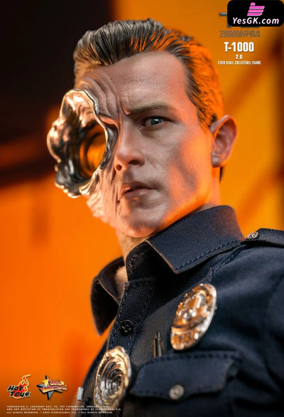 Terminator 2: Judgment Day T-1000 (2.0) 1/6Th Scale Collectible Figure Mms774 - Hottoys Studio