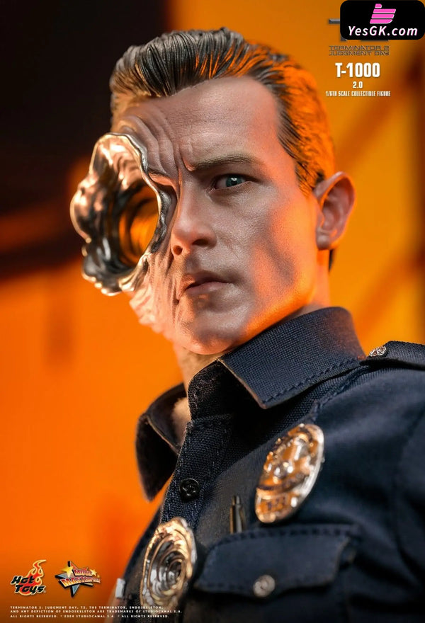 Terminator 2: Judgment Day T-1000 (2.0) 1/6Th Scale Collectible Figure Mms774 - Hottoys Studio
