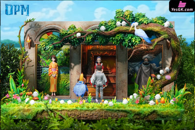 The Boy and the Heron Hayao Miyazaki Desktop Series 008 Mahito Maki & Natsuko & Himi & Great Uncle GK Statue - OPM