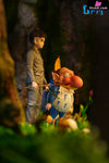The Boy and the Heron Hayao Miyazaki Desktop Series 008 Mahito Maki & Natsuko & Himi & Great Uncle GK Statue - OPM