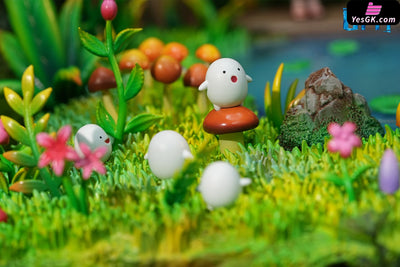 The Boy and the Heron Hayao Miyazaki Desktop Series 008 Mahito Maki & Natsuko & Himi & Great Uncle GK Statue - OPM