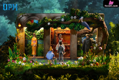 The Boy and the Heron Hayao Miyazaki Desktop Series 008 Mahito Maki & Natsuko & Himi & Great Uncle GK Statue - OPM