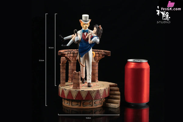 The Cat Returns Embrace Series The Vow on the Brick Tower GK Statue - Shen Yin Studio [Pre-Order] - Miyazaki Anime
