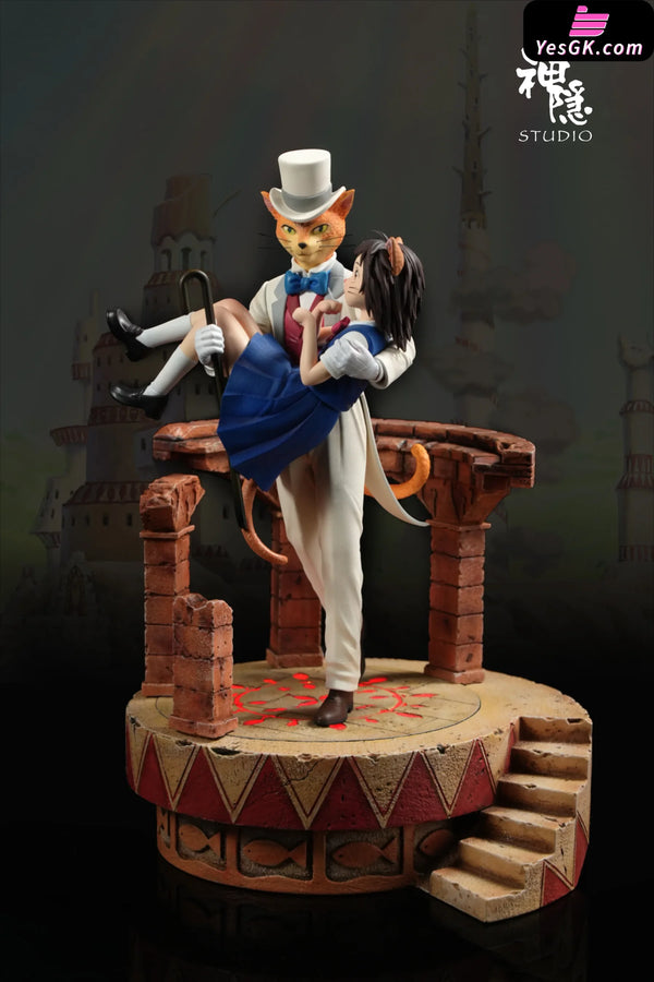 The Cat Returns Embrace Series The Vow on the Brick Tower GK Statue - Shen Yin Studio [Pre-Order] - Miyazaki Anime