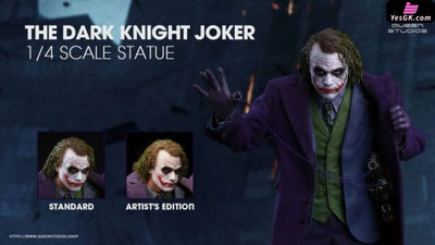 The Dark Knight Joker 1/4 Scale Licensed Statue - Queen Studio [In-Stock] - DC Comics