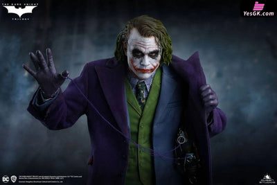 The Dark Knight Joker 1/4 Scale Licensed Statue - Queen Studio [In-Stock] - DC Comics