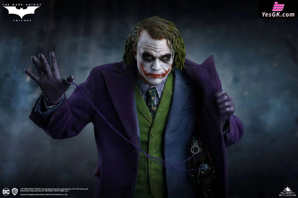 The Dark Knight Joker 1/4 Scale Licensed Statue - Queen Studio [In-Stock] - DC Comics