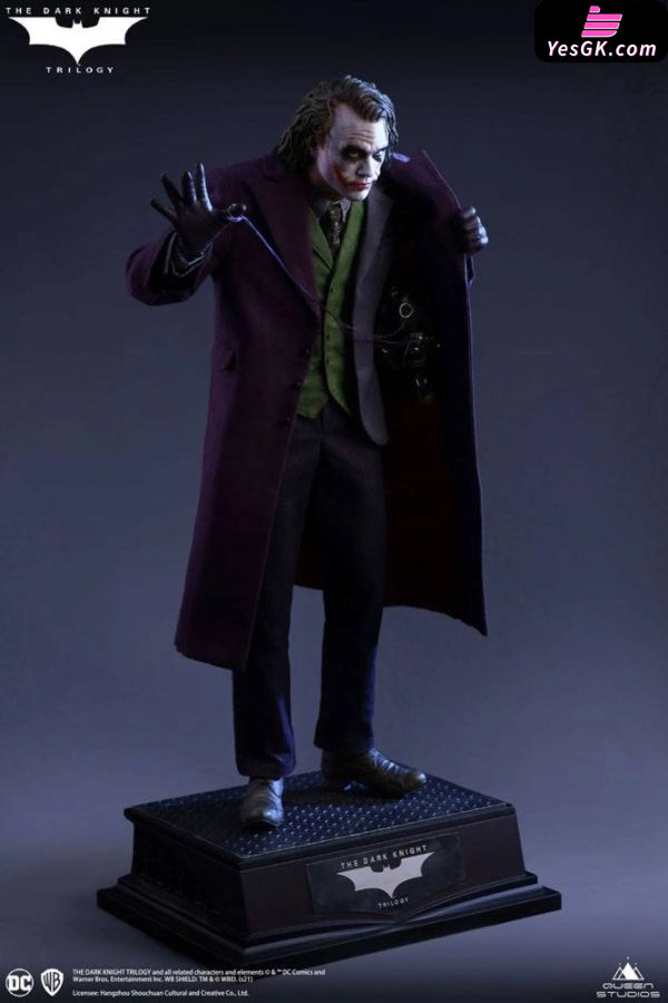 The Dark Knight Joker 1/4 Scale Licensed Statue - Queen Studio [In-Stock] - DC Comics