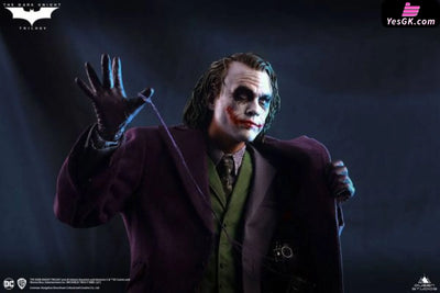 The Dark Knight Joker 1/4 Scale Licensed Statue - Queen Studio [In-Stock] - DC Comics