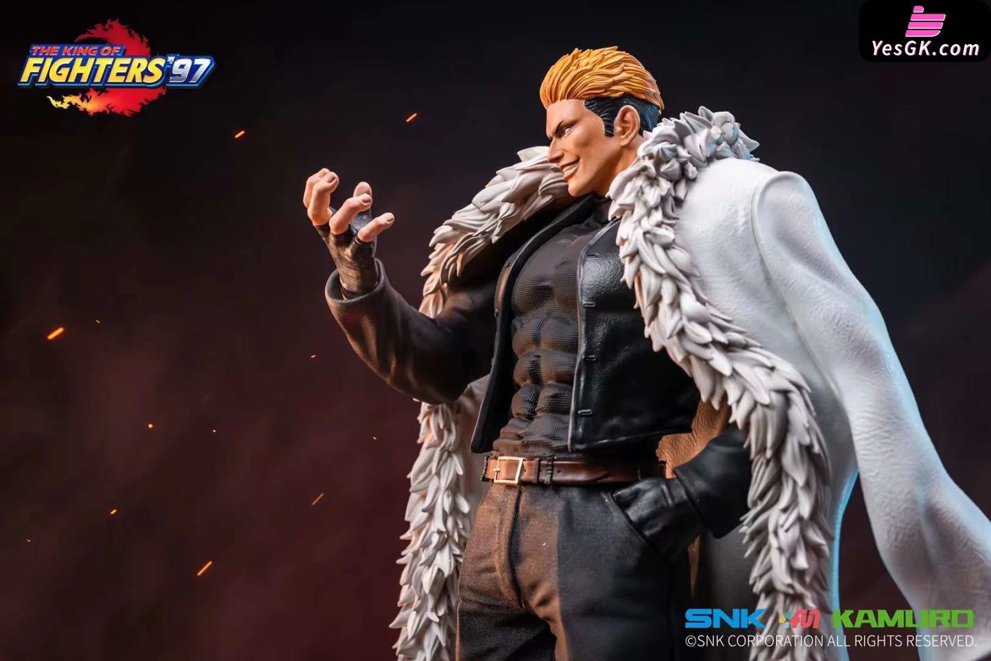 The King Of Fighters Ryuji Yamazaki (Licensed) Resin Statue - Kamuro Studio [Pre-Order]