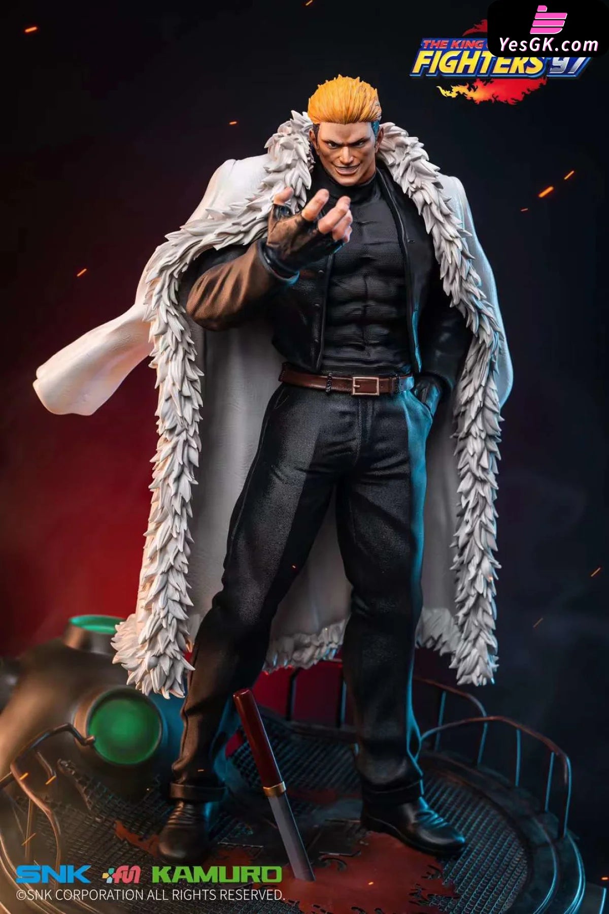 The King Of Fighters Ryuji Yamazaki (Licensed) Resin Statue - Kamuro Studio [Pre-Order]