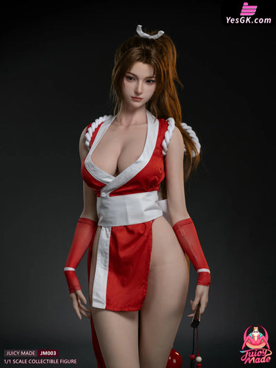 The King of Fighters Shiranui Mai JM003 1/1 Full Silicone Fighter Action Figure - Juicy Made Studio [Pre-Order] The