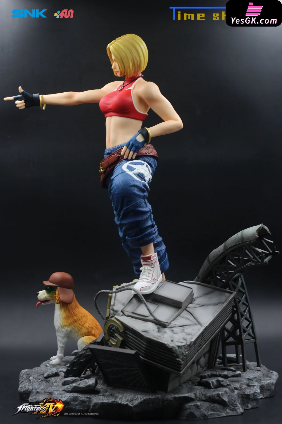 The King Of Fighters Xiv Blue Mary Resin Statue - Time Shuttle Studio [Pre-Order]