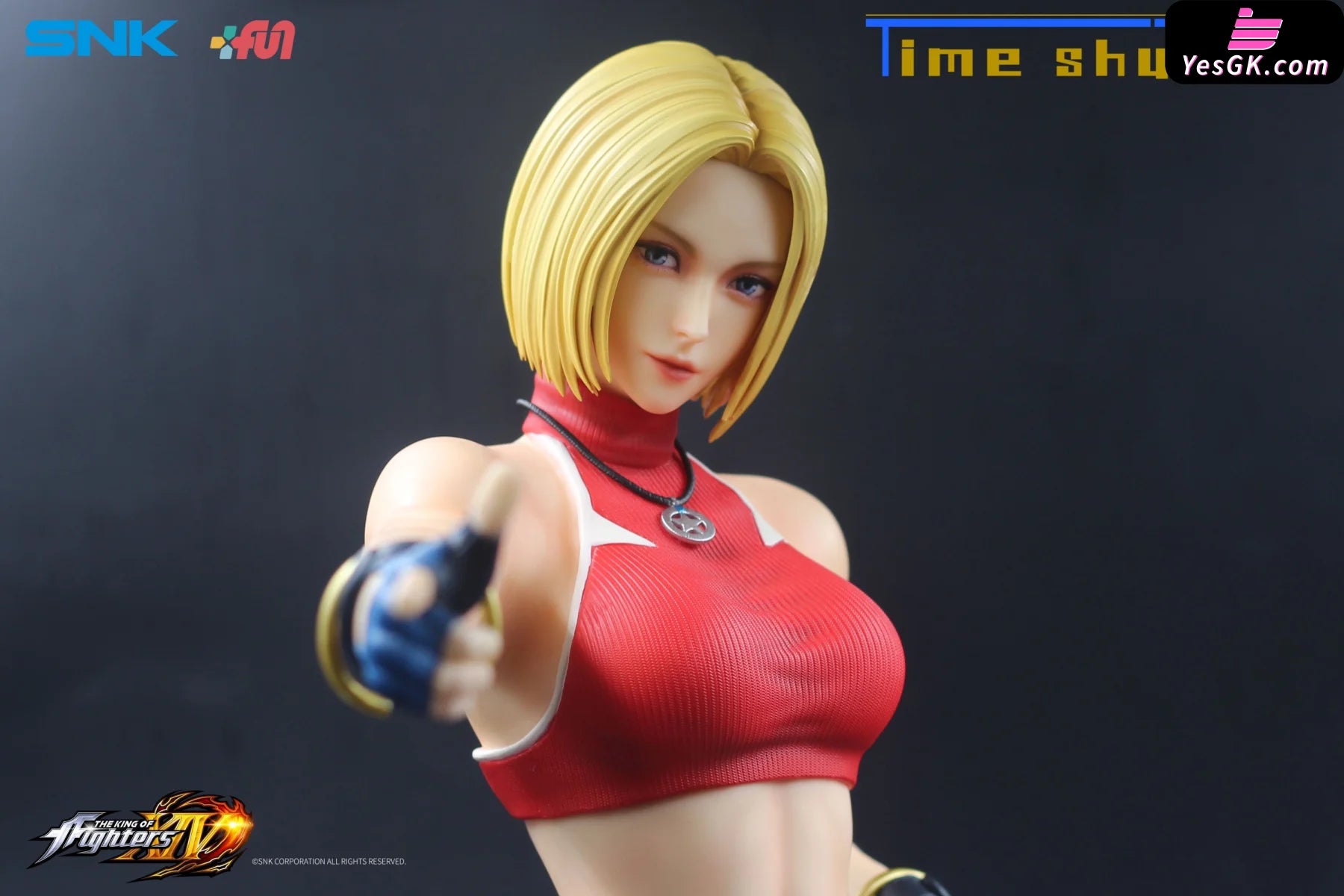 The King Of Fighters Xiv Blue Mary Resin Statue - Time Shuttle Studio [Pre-Order]