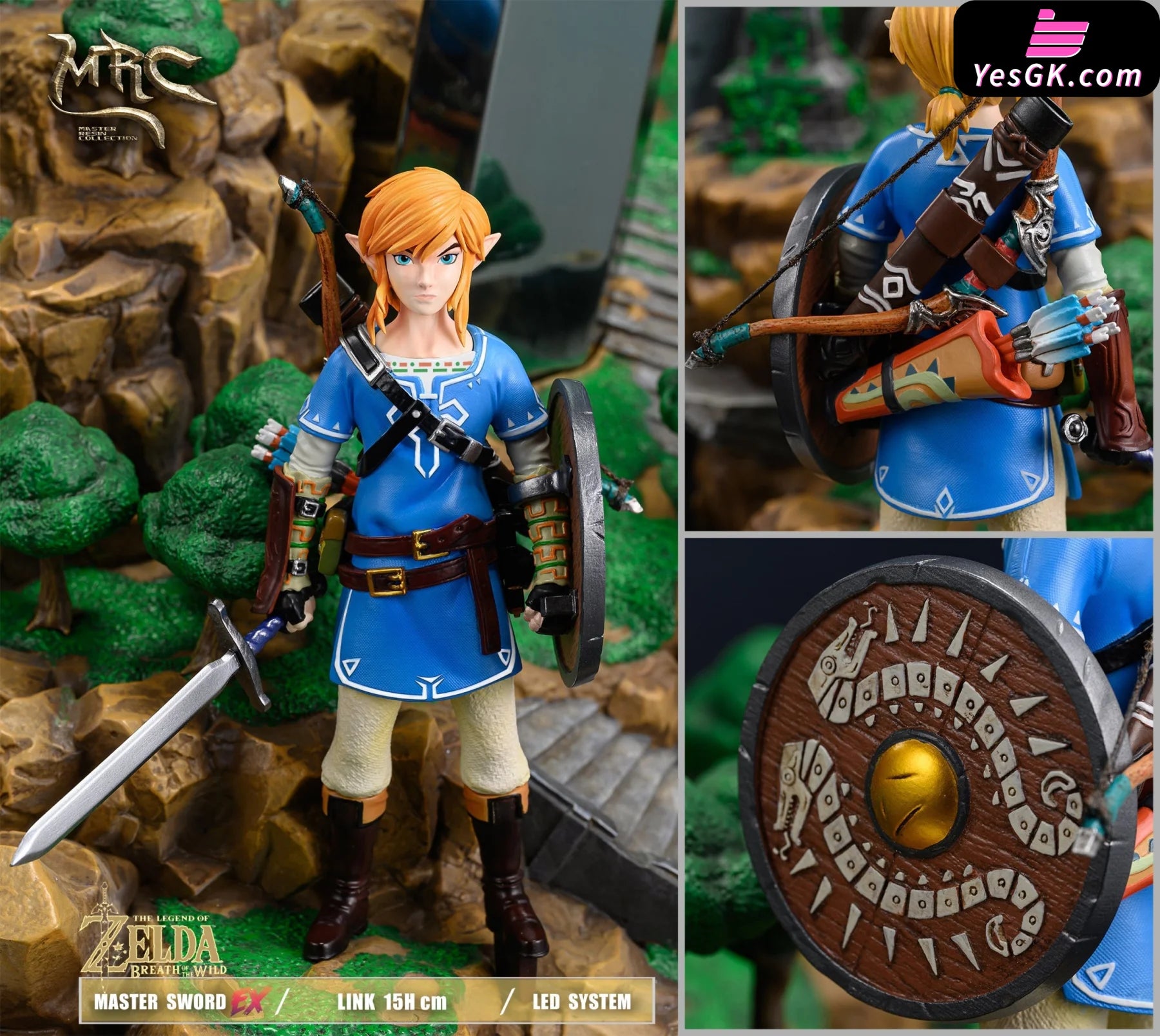 1/1 Scale Rotten Master Sword - The Legend of Zelda: Breath of the Wild  Resin Statue 