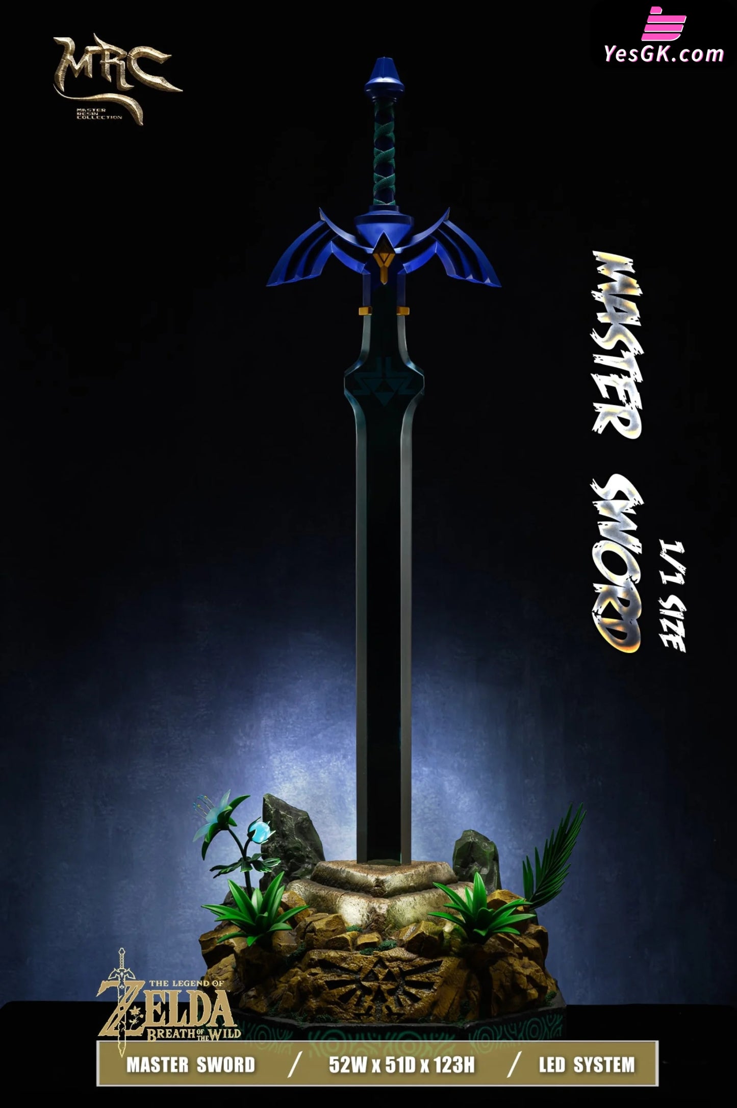 1/1 Scale Rotten Master Sword - The Legend of Zelda: Breath of the Wild  Resin Statue 