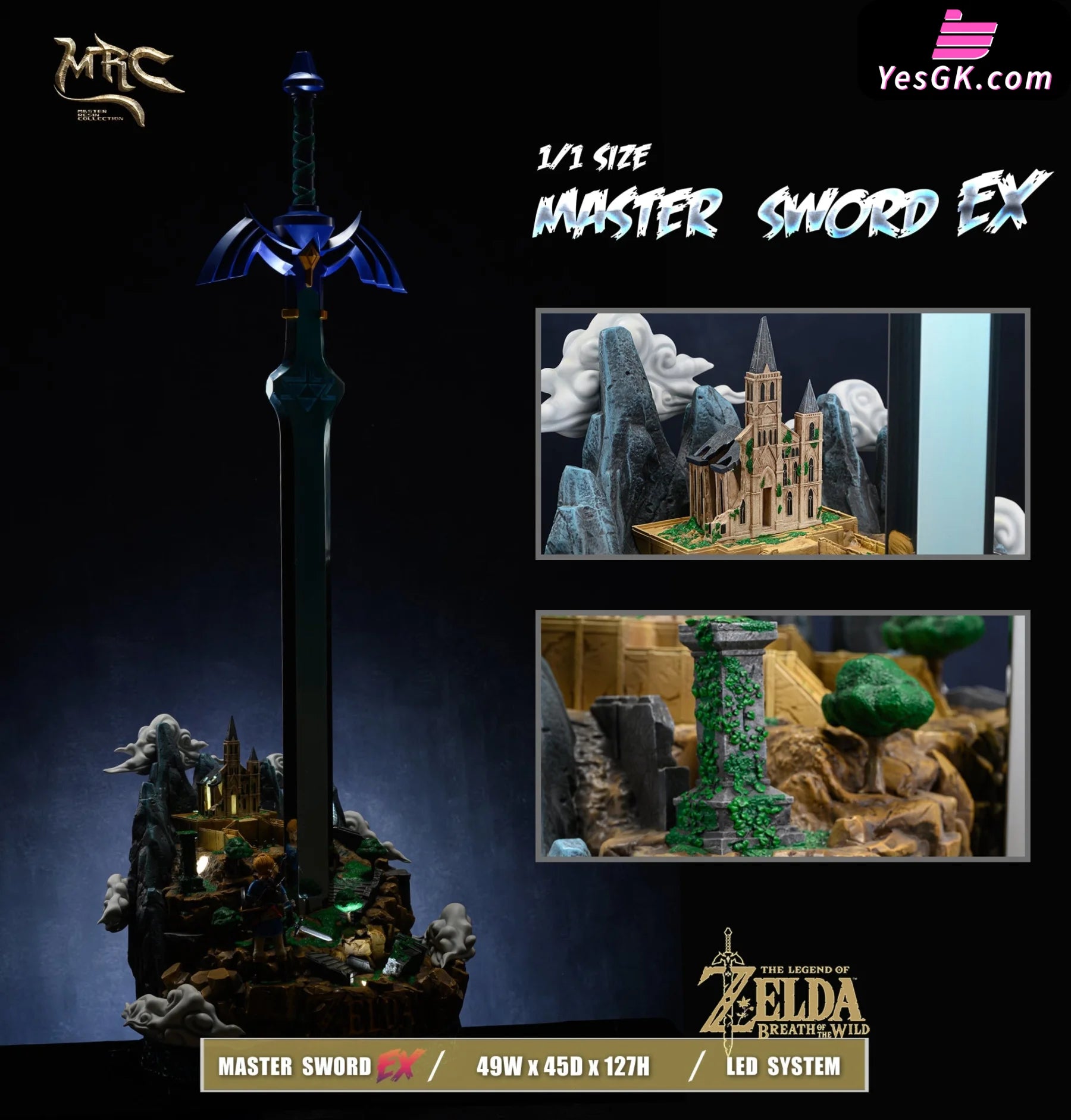 PRE-ORDER】 Panda Studio - The Legend of Zelda - Master Sword Resin Statue  GK