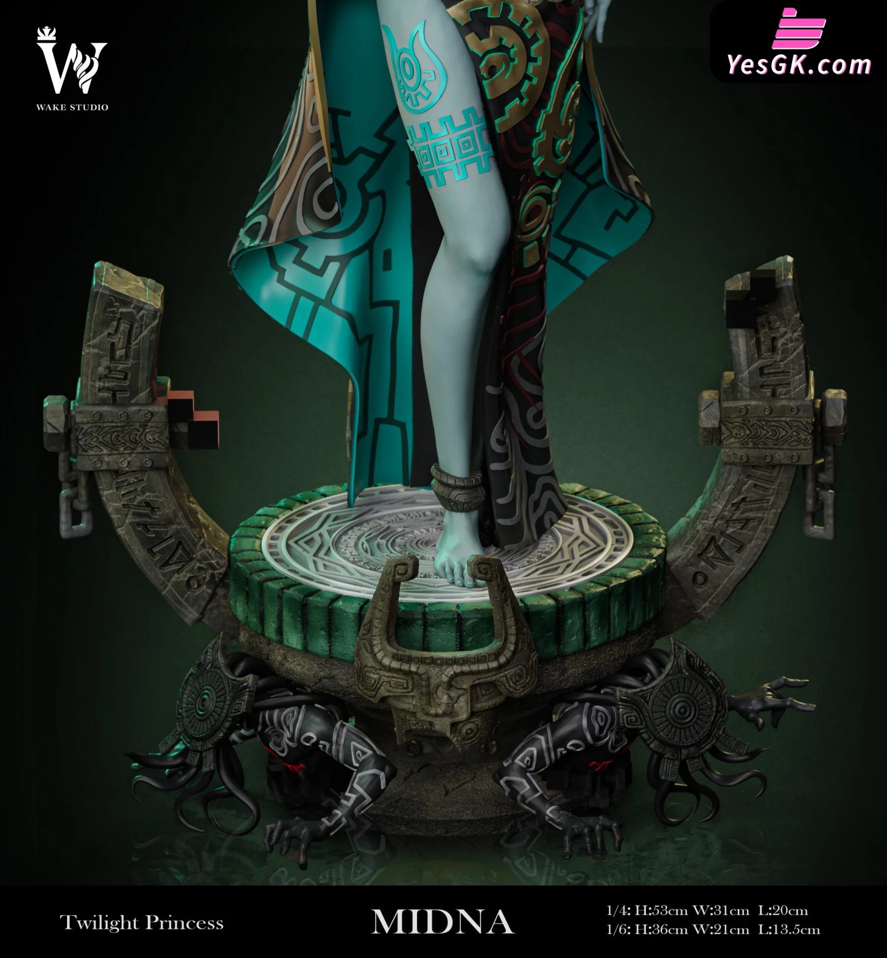The Legend of Zelda Adult Midna GK Statue - Wake Studio YesGK The Legend of Zelda Adult Midna GK Statue - Wake Studio YesGK