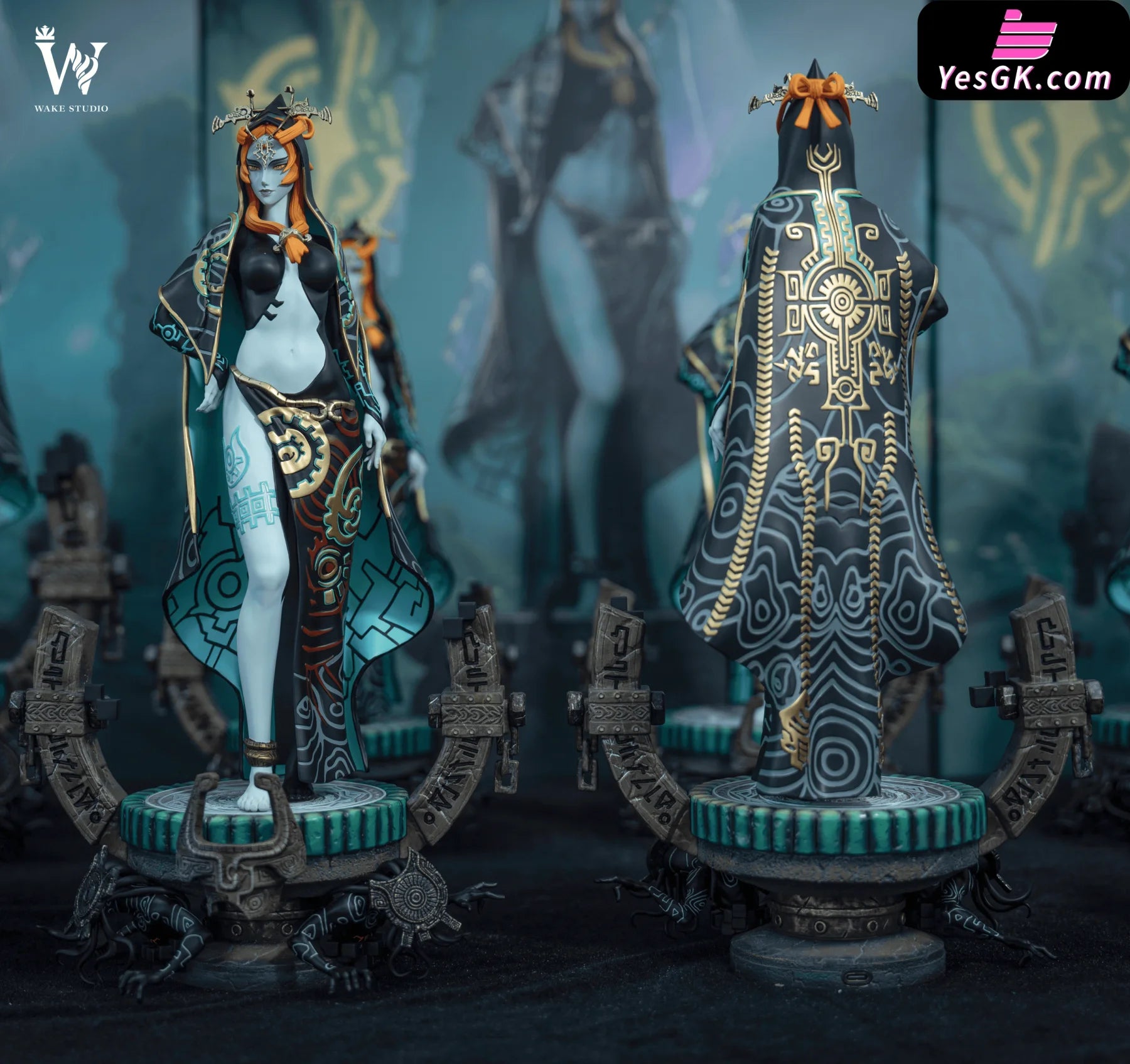 ゼルダの伝説 Wake-STUDIO リンク ミドナ フィギュア ゼルダの伝説 ゼルダの伝説 Wake-STUDIO リンク ミドナ フィギュア ゼルダの伝説