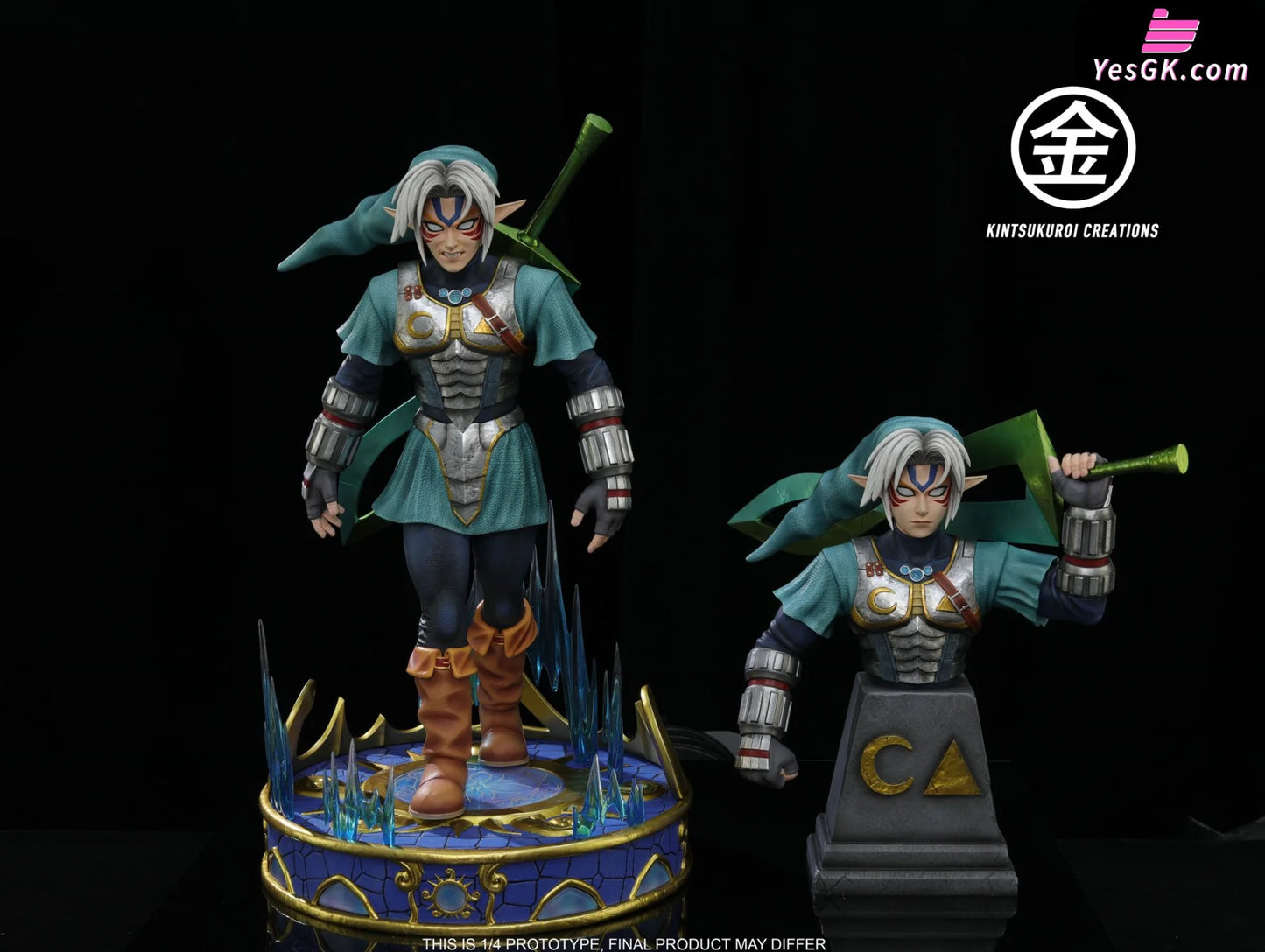 The Legend Of Zelda Fierce Deity Link Statue - Kintsukuroi Studio [Pre-Order] Deposit / 1/4 Scale