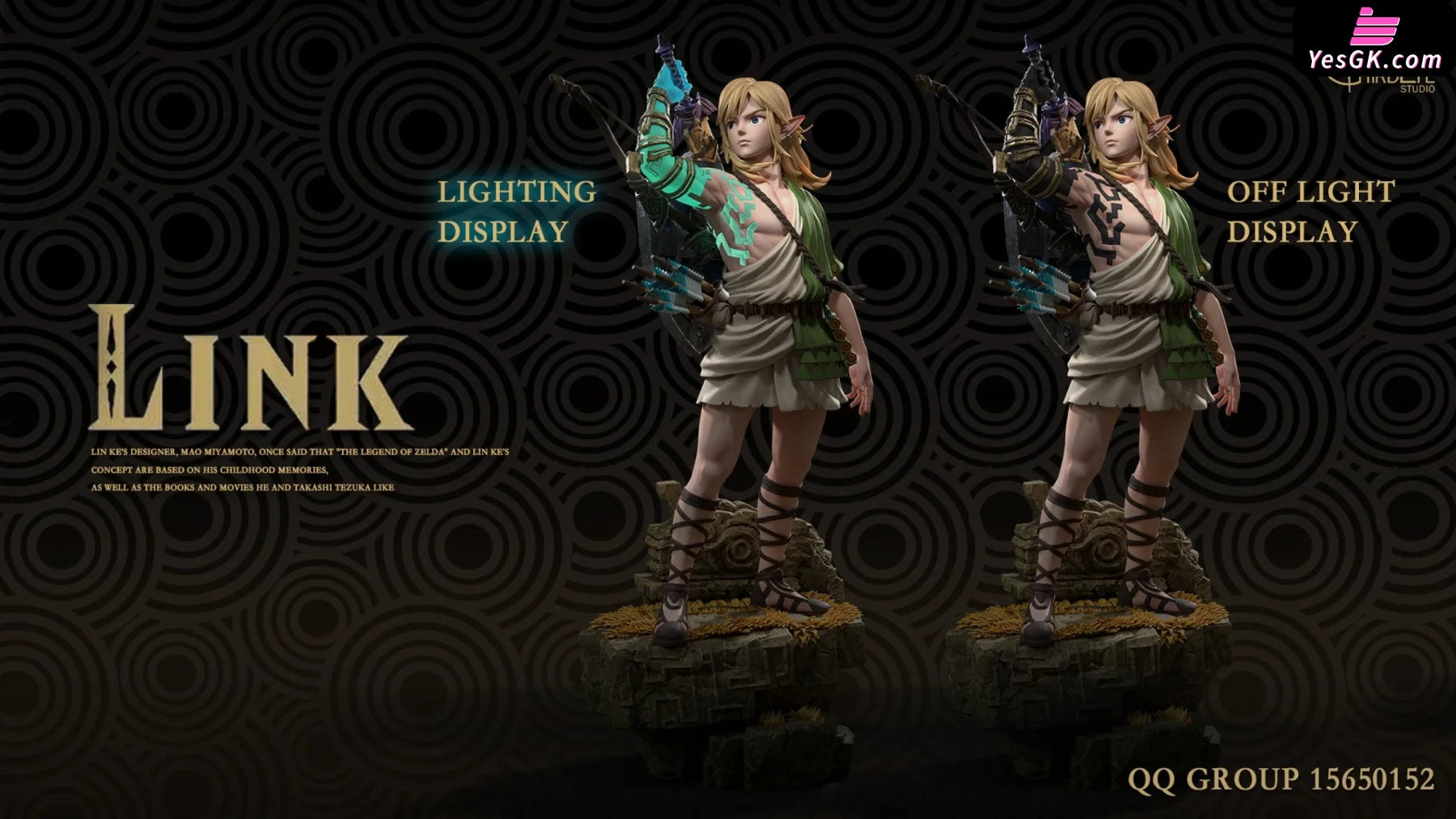 The Legend of Zelda: Tears of the Kingdom Link Resin Statue - Anonymou –  YesGK