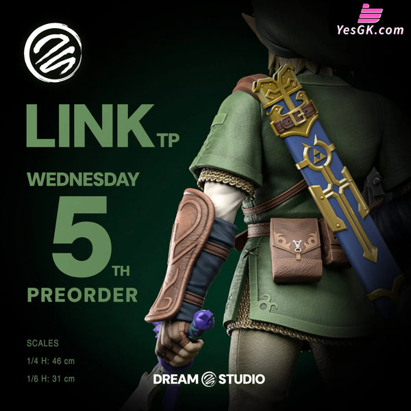 The Legend of Zelda Link TP GK Statue - Dream Studio [Pre-Order] others