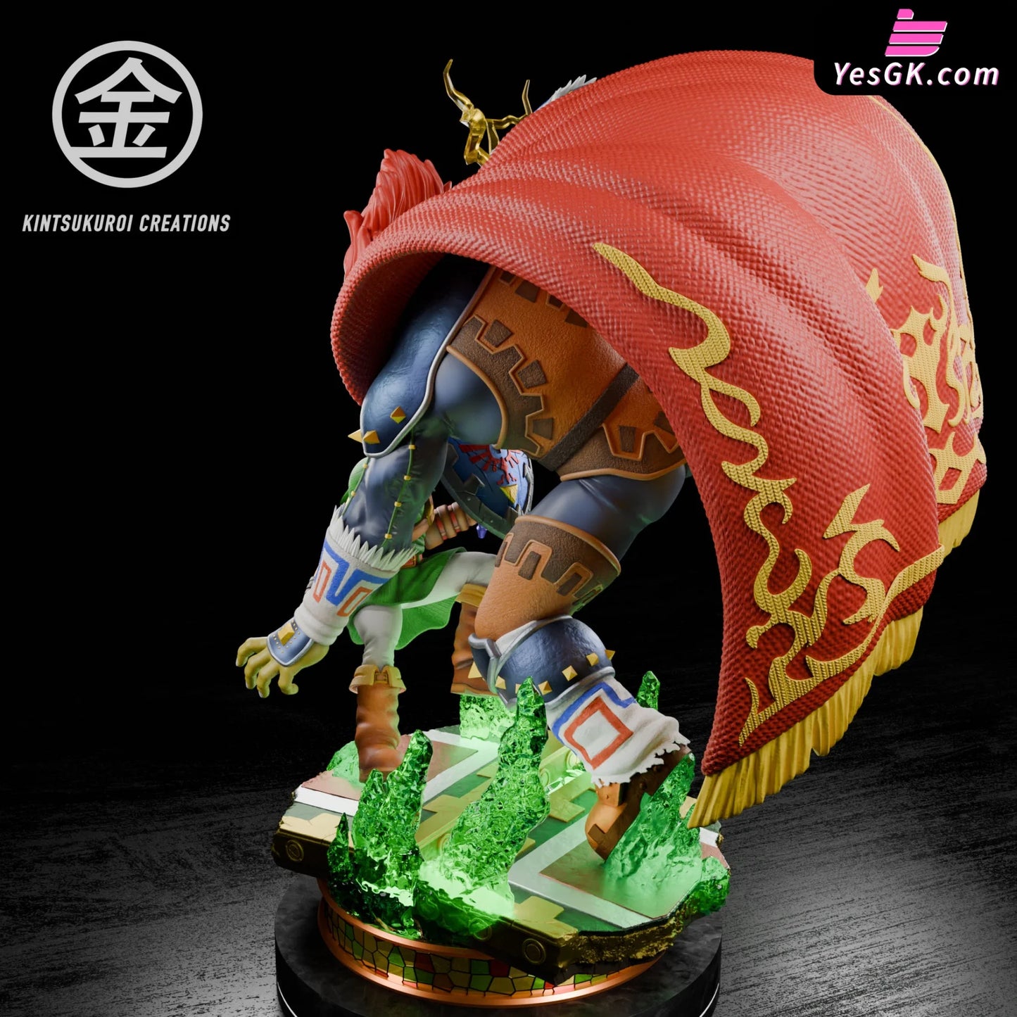 The Legend Of Zelda Link Vs Ganondorf Statue - Kintsukuroi Creations Studio [Pre-Order]