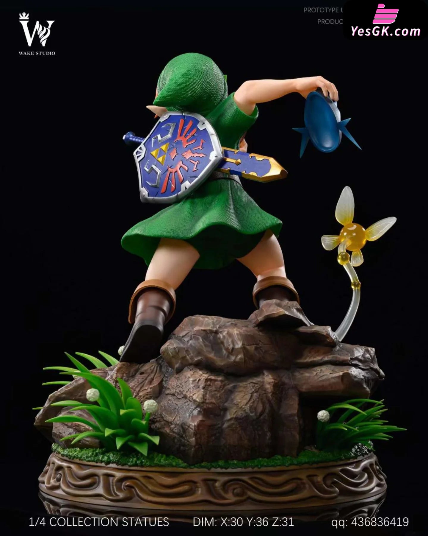 The Legend Of Zelda Masked Boy-Link Resin Statue - Wake Studio [Pre-Order]