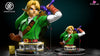 The Legend of Zelda OOT ADULT LINK and OOT DARK LINK BUSTS GK Statue - Kintsukuroi creations Studio [Pre-Order] The