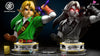 The Legend of Zelda OOT ADULT LINK and OOT DARK LINK BUSTS GK Statue - Kintsukuroi creations Studio [Pre-Order] The