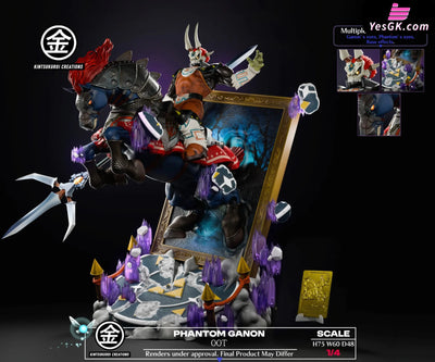 The Legend of Zelda PHANTOM GANON GK Statue - Kintsukuroi creations Studio [Pre-Order] Deposit The Legend of Zelda