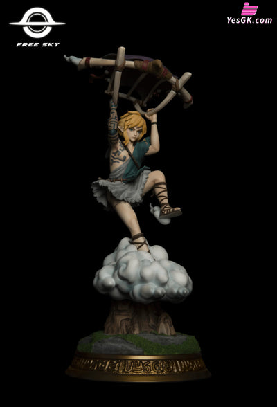 The Legend Of Zelda: Tears The Kingdom Link Statue - Free Sky Studio [Pre-Order] Zelda