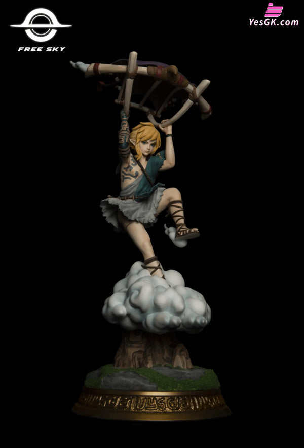 The Legend Of Zelda: Tears The Kingdom Link Statue - Free Sky Studio [Pre-Order] Zelda