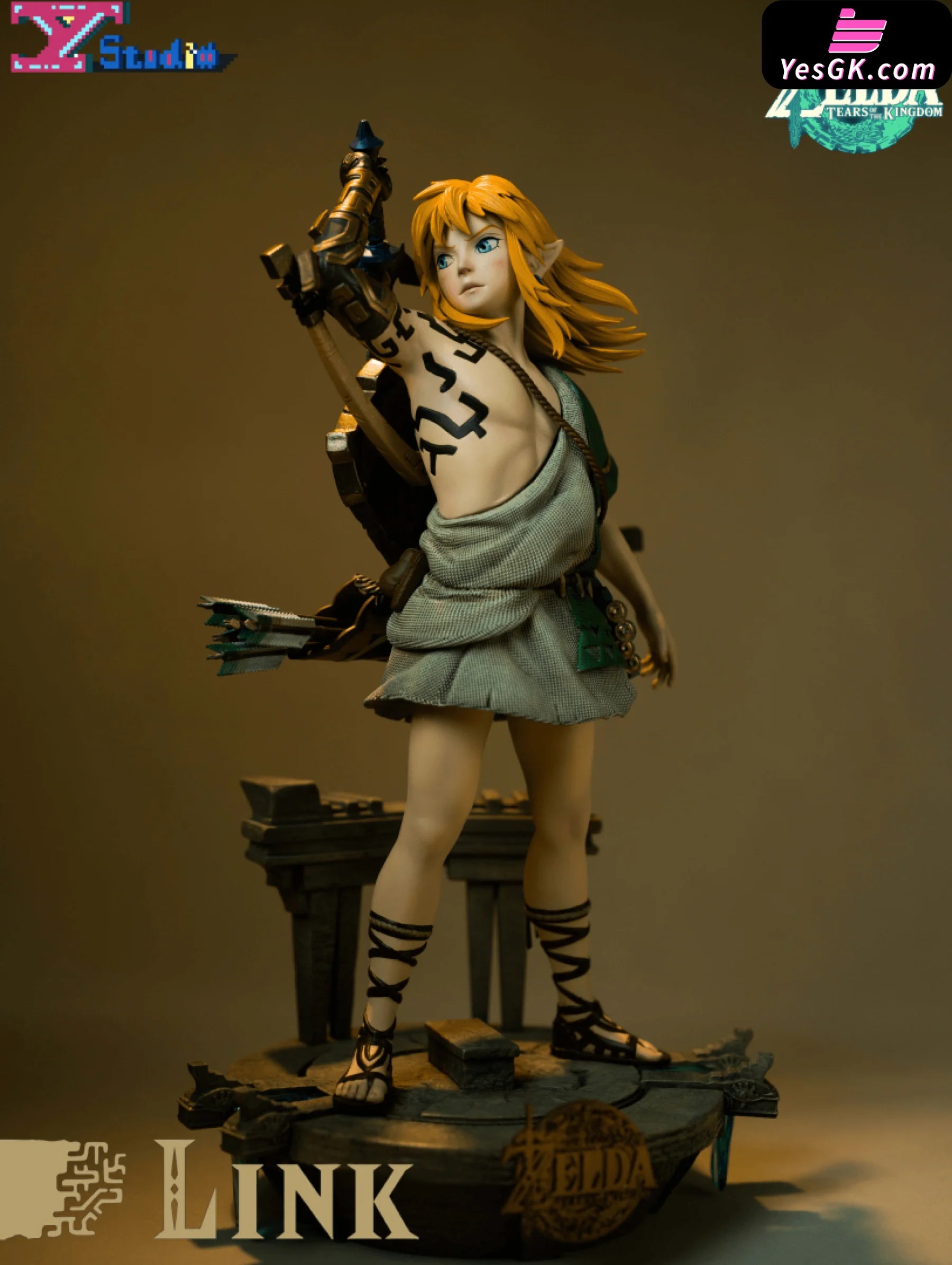 The Legend of Zelda: Tears of the Kingdom Link Resin Statue - Anonymou –  YesGK