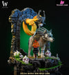 The Legend Of Zelda Wolf Link And Epona Resin Statue - Wake Studio [Pre-Order]