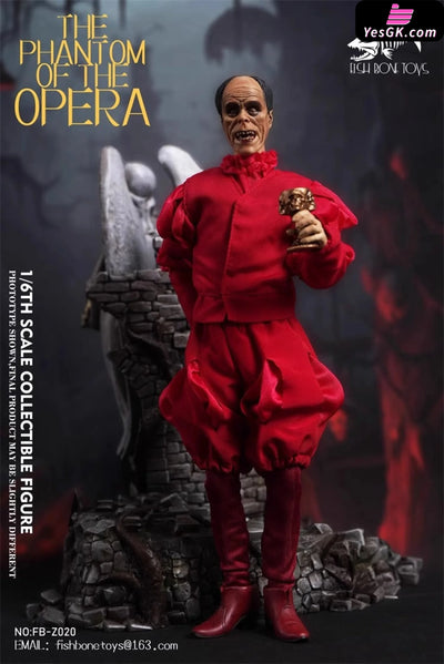 The Phantom of the Opera NO: FB-Z020 Opera Ghost Shadow 1/6 scale action figure - FISHBONETOYS Studio [Pre-Order