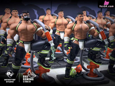 The Pioneer Firefighter Anzo Statue - Infinity Boyfriend Studio x Bad Banana Studio [In-Stock] Others