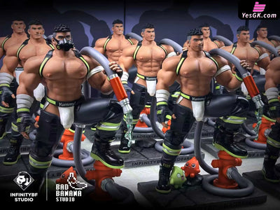 The Pioneer Firefighter Anzo Statue - Infinity Boyfriend Studio x Bad Banana Studio [In-Stock] Others