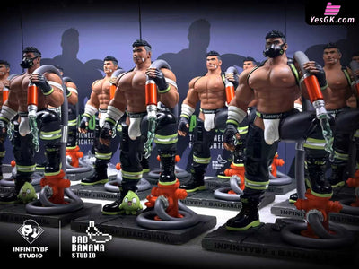 The Pioneer Firefighter Anzo Statue - Infinity Boyfriend Studio x Bad Banana Studio [In-Stock] Others