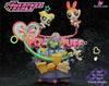 The Powerpuff Girls Vs Mojo Jojo Gk Statue - Chao She Studio [Pre-Order] Deposit / Regular Version