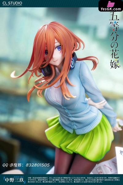 The Quintessential Quintuplets Miku Nakano 1/6 GK Statue - CL Studio [Pre-Order] Deposit / Regular Version Project SEKAI