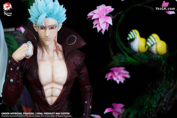 The Seven Deadly Sins Ban and Elaine 1/6 Figure - Kitsune Statue Studio [In-Stock] Full Payment / Regular Edition Others