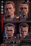 The Terminator Dx46 2 Judgment Day T-800 Battle Damage Version 2.0 (Licensed) Figure - Hottoys